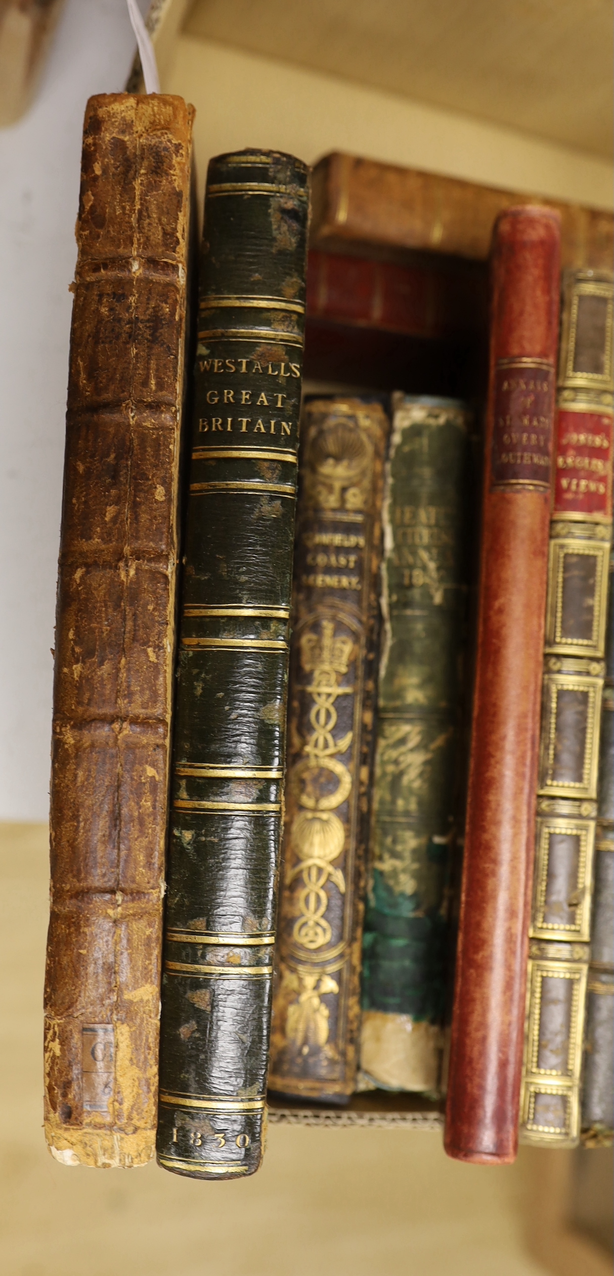 [Brydges, Samuel Egerton and Stebbing Shaw]-Typographical Miscellanies, Containing Ancient Histories, and Modern Descriptions, of Mansions, Churches, Monuments, and Families, vol. 1 [all published], 12 engraved plates, 1